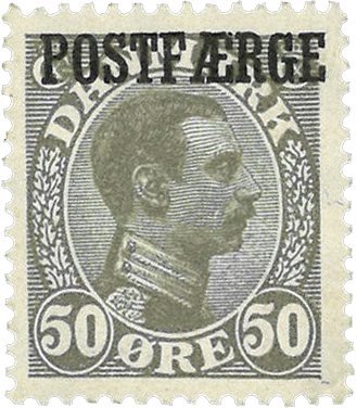 Danmark 1922 - Postfærgemærke AFA 7a - Ubrugt