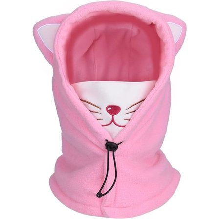 Barnehage Vinter Varm Ridning Lue Balaclava Lue Genser Lue Fortykket Polar Fleece Kald Lue