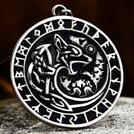 Pendant - Nordic Mythology - Fenris wolf