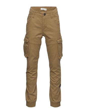 Nitbamgo Reg/R Twi Ca Pant M Nmt Noos Cargo Pants Beige Name It
