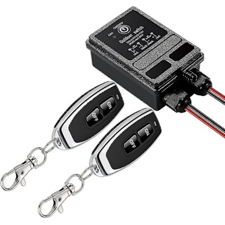 Trådlös fjärrkontroll, Rf Dc 12v/24v/48v/72v fjärrkontroll, 40a relä, 100m lång kabel. (FMY)