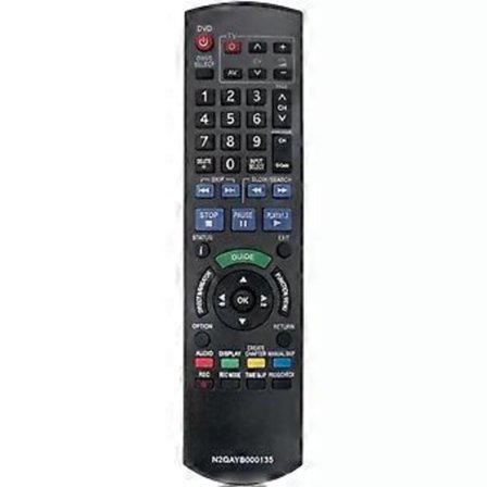 Uusi N2QAYB000135 Panasonic Blu-ray Disc -kaukosäädin malleille DMR-EX87GN DMR-EX88GN