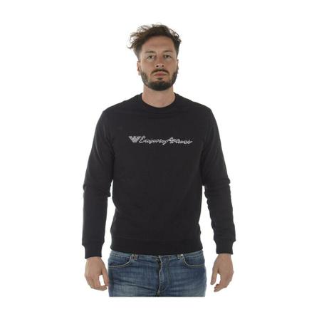 Emporio Armani, sweatshirt Zwart, Heren, Maat:L