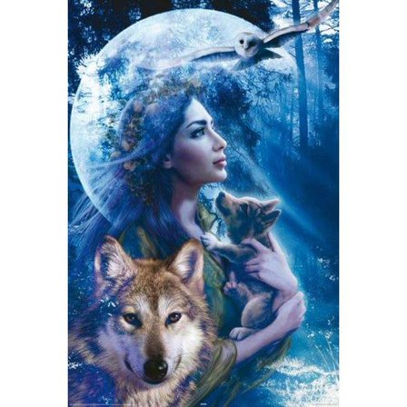 Moonlight Brethren - Månens brödraskap Varg Uggla Kvinna