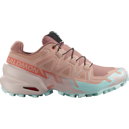 Salomon - Women's Trail Running Shoes Speedcross 6 W - Mahogany Rose / Hushed Violet - 9.5