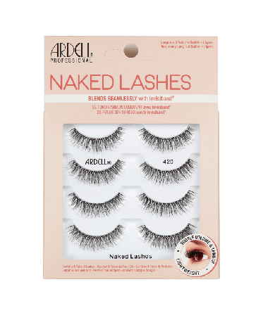 Ardell Naked Lashes 420 Multipack Presentaskar & set Unisex 4 par