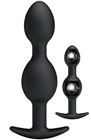 Pretty Love Schwere Kugeln Silikon-Butt-Plug 3