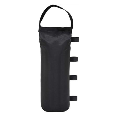 Mustat painopussikat Gazebo-telttaille, telttailen jalkojen painopussikat, painotettu pohja, ulkokäyttöön, telttailuun, tuulenpitävät telttailen 