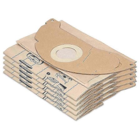 10 kpl Pölynimurin pussit Yhteensopiva Karcher WD2, MV2 kanssa, Korvaa Karcher 6.904-322.0:n