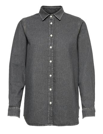 Isa Denim Shirt Grey Lexington Clothing