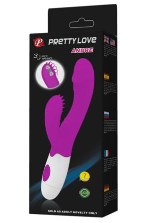 Kjøp Pretty Love Andre Rabbit Vibrator - Rabbitvibrator | God pris