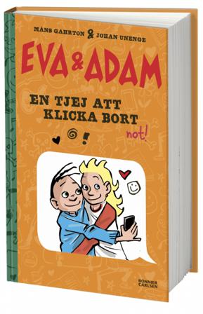 En tjej att klicka bort - Bok av Måns Gahrton & Johan Unenge - Kartonnage