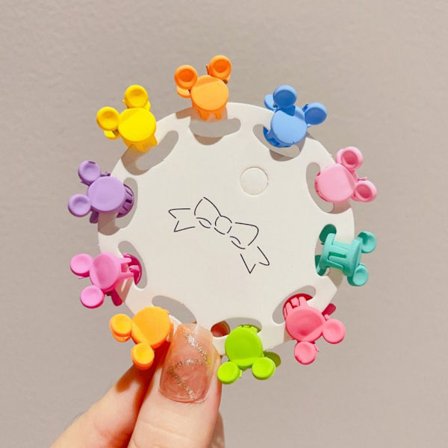 Mini Små Hårklør Hårklemmer MICKEY MICKEY