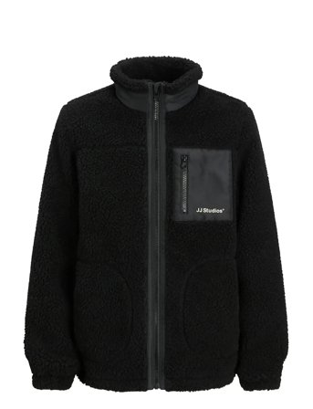 Jjesoho Teddy Jacket Sn Jnr Black Jack & J S