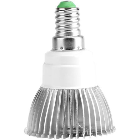 18W LED-växtlampa för inomhusväxter, växtlampa med fullt spektrum, E14 LED-växtlampa för krukor Bonsai