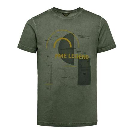 PME Legend, T-Shirt Groen, Heren, Maat:M