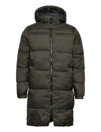 Jjehero Long Puffer Sn Fôret Jakke Grønn Jack & J S