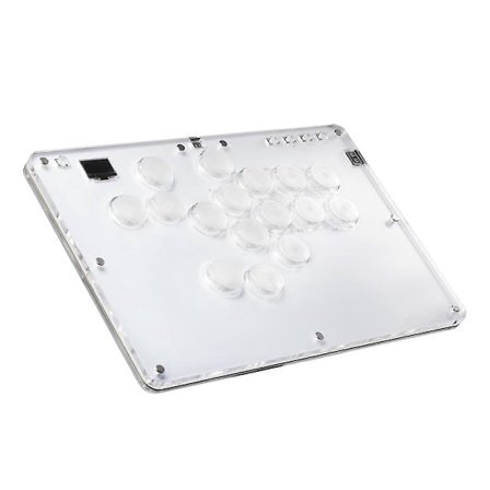 Vivuton Arcade Stick -peliohjain 16 näppäimellä, mukautettava RGB-taistelupeliohjain, Street Controller