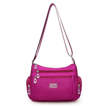 HHL Fashion Dame Vanntett Crossbody Skulderveske Dame Tote Messenger Vesker Stor Kapasitet Veske Multifunksjonell Unisex Håndveske