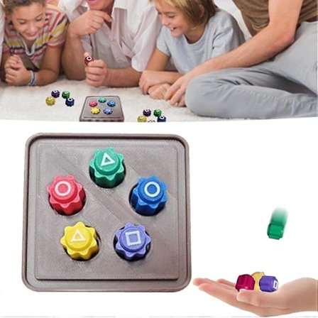 Gonggi Koreansk Spill Stein Fangst Tradisjonelt Leke, Blekksprut Gong Gi Spill Koreansk Gonggi Spill Jack Stein Småstein Sett