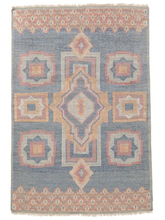 Handgeknoopt Grass Vloerkleed 179X267 Wol Donkergrijs/Bruin