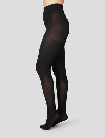 Swedish Stockings Alice Premium Cashmere Tights - Black - M
