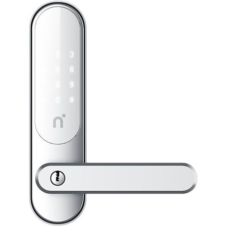 NIMLY Touch Dørlås Sølv/Hvit