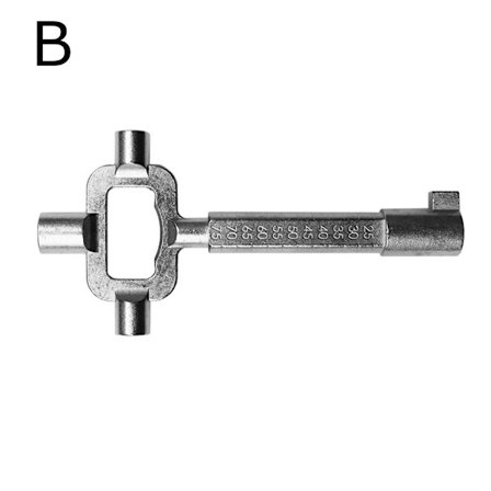 Lukkosylinterin tangon sylinterin mittari B B