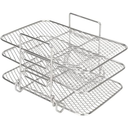 304 ruostumattomasta teräksestä valmistettu ilmafriteerausastian pidike monitoiminen lisävaruste