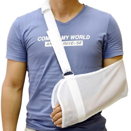 Verkkokäsivarren olkaslinga, suihkuslinga