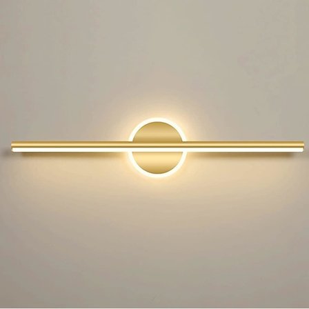 LED linse lys, moderne badeværelses vanity lys badeværelse vanity spejl lys guld metal badekar vanity væglampe