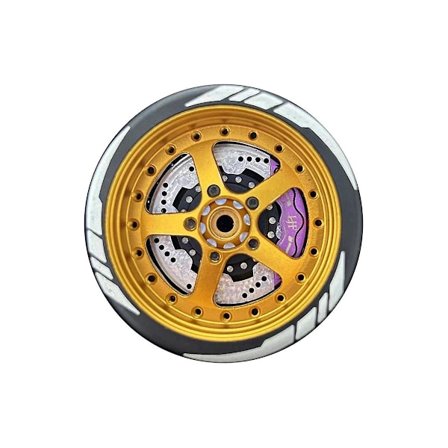 Metal RC Fjernbetjeningssender Rat Håndhjul Til NB4 MT4 Futaba 3PV 7PX X9, B