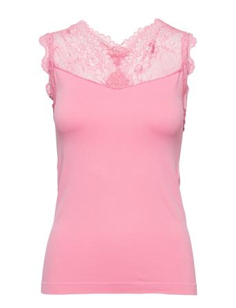 Vanessa Top T-shirts & Tops Sleeveless Rosa Minus