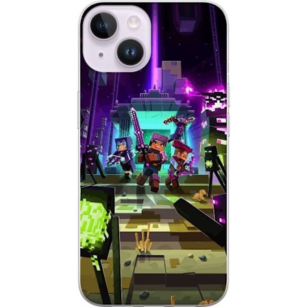 Yhteensopiva Puhelinkuori Apple Apple iPhone 15 Minecraft