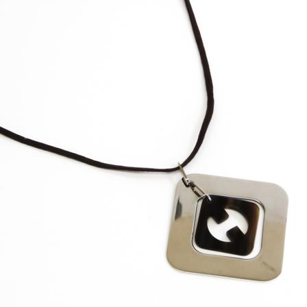 Hermès Vintage Pre-owned Necklace , Grijs , Dames , Maat: ONE Size Vintage Sieraden