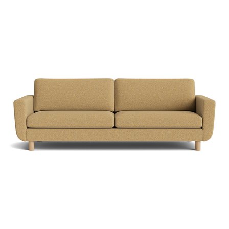 Haven 3 personers sofa - Puente Gul - 244x86x86 - Sofa, 3 personers sofa