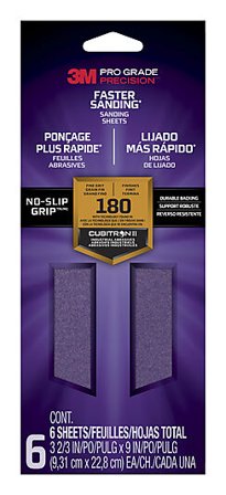 3M Slipeark PRO GRADE PRECISION P180 fin korning 93mmx228mm