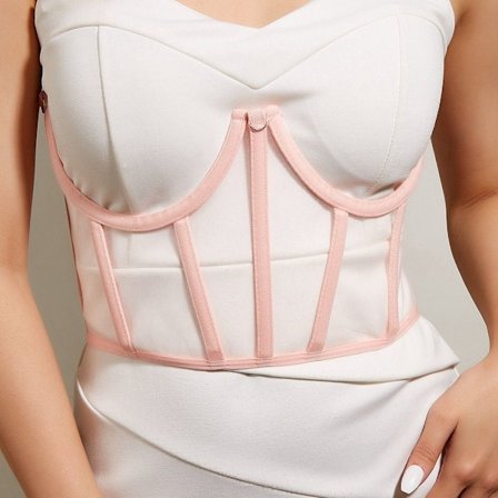 Midjekorsett brett bälte STYLE 6 STYLE 6