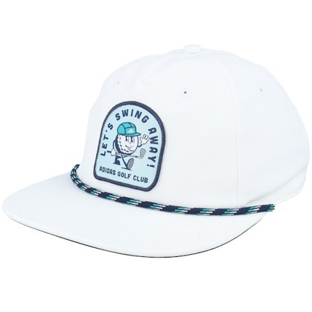Adidas - White snapback Lippis - Kids Y Novelty White Snapback @ Hatstore