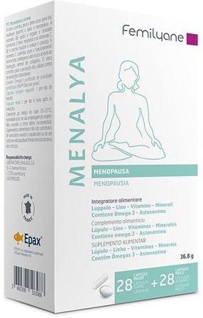 Laboratoires Bailleul Menalya Menopausa 28 Capsule Rigide + 28