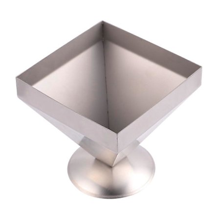 Pyramideform til bagning i rustfrit stål, non-stick bakke til kød, kager, kolde retter, ovn (FMY)