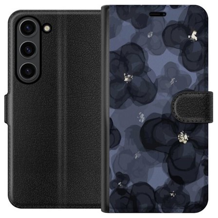 Kompatibelt Lommeboketui til Samsung Samsung Galaxy S24 Blomsterfelt