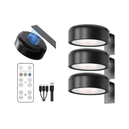 Topveden Seinävalaisimet tauluille, Topveden Julistevalaisimet, Langattomat Ladattavat 13 Väriä RGB Seinään Asennettava Langaton Tauluvalaisin (