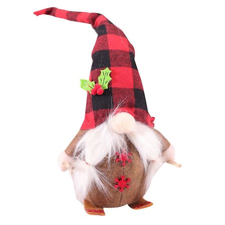 Käsintehty Hiihto Tonttu Ruotsalainen Tomte Joulutonttu Nukkekoristeisiin Näyteikkunan Pöytäkoriste