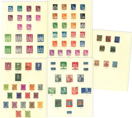 Vesttyskland - Flot samling i 1 album - Stemplet