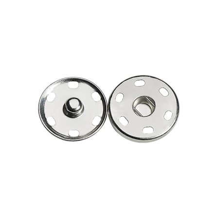 Trykknapper i metal til syning af tøj og DIY-håndværksprojekter, usynlige knapper til børnetøj, skjulte knapper