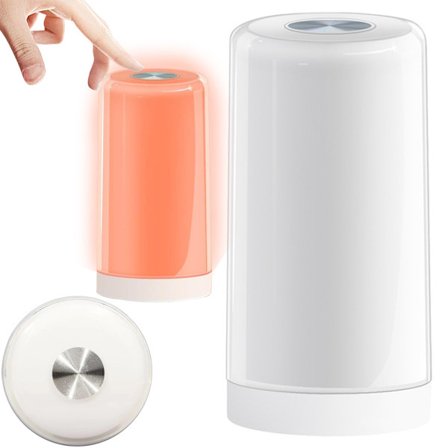 LED-bordslampa - Färgskiftande nattlampa med touchstyrning