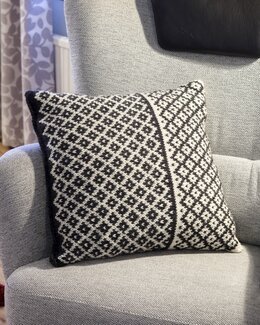 Strikkeopskrift Pude - Järbo