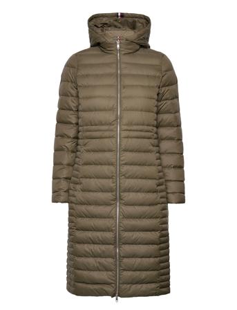 Feminine Lw Down Maxi Khaki Tommy Hilfiger