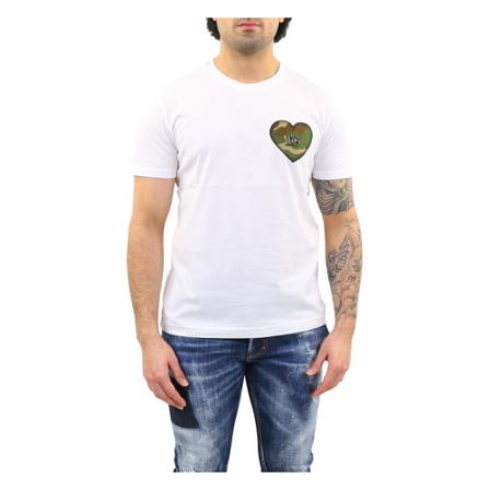 Dolce & Gabbana T-shirt Reborn To Live Hvid, Herre T-shirts